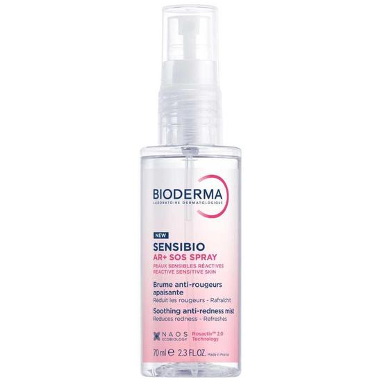 Bioderma Sensibio AR+ SOS Spray Soothing Anti-Redness Mist For Sensitive Skin Prone To Redness 70ml