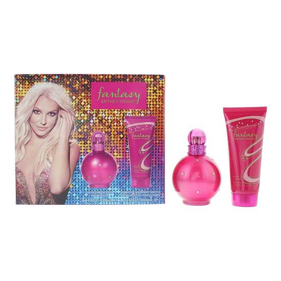 Britney Spears Fantasy Eau De Parfum 100ml + Body Souffle 100ml Gift Set