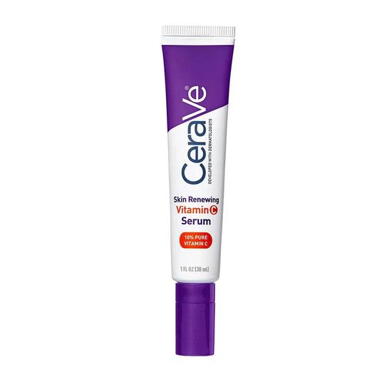 CeraVe Skin Renewing 10% Pure Vitamin C Serum With Ceramides For Brighter & Smoother Skin