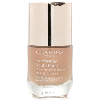 Clarins Everlasting Youth Fluid Illuminating & Firming Foundation SPF 15