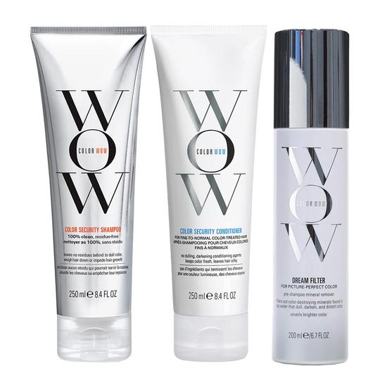 Color Wow Summer Essentials Kit Dream Filter, Shampoo & Fine To Normal Conditioner