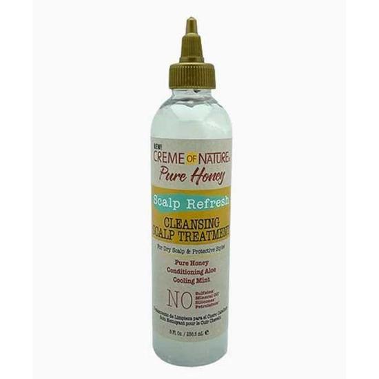 Creme Of Nature Pure Honey Scalp Refresh Cleansing Scalp Treatment 236.5ml