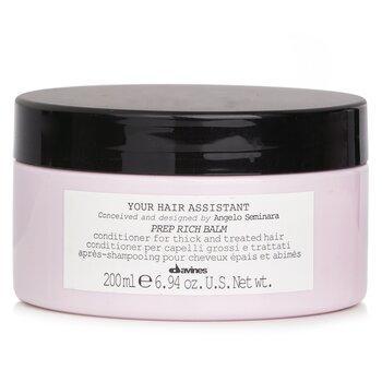 Davines Your Hair Assistant Prep Rich Balm Conditioner 200ml