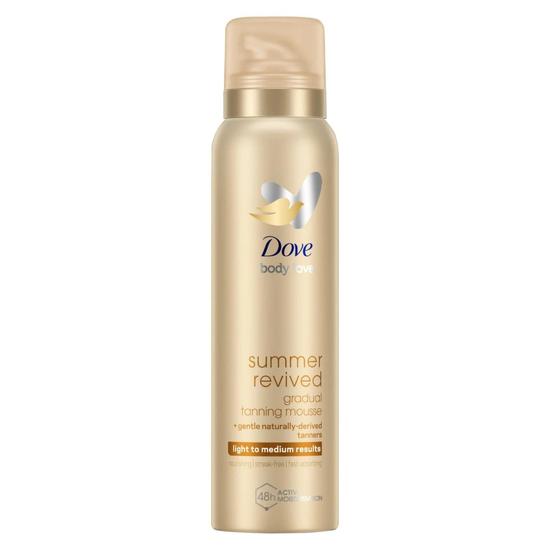 Dove Summer Revived Gradual Tanning Mousse Light To Medium