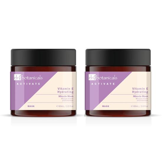 Dr Botanicals Activate Phytochemical Miracle Mask Twin Value Savings Pack