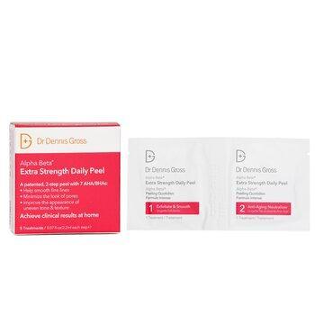 Dr Dennis Gross Skincare Alpha Beta Extra Strength Daily Peel 5 Treatments