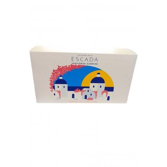 Escada SANTORINI SUNRISE SET: Eau De Toilette + TOILETRY BAG