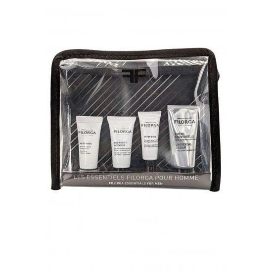 Filorga For Men Les Essentiels Mens Discovery Kit Mask, Serum, Eye, Universal Cream