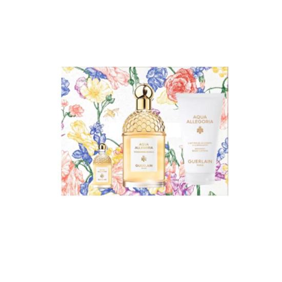 GUERLAIN Aqua Allegoria Mandarine Basilic Eau De Toilette Women's Perfume Gift Set Spray With Body Lotion