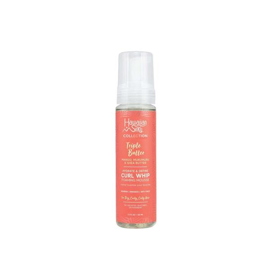 Hawaiian Silky Triple Butter Hydrate & Define Curl Whip Foaming Mousse 222ml