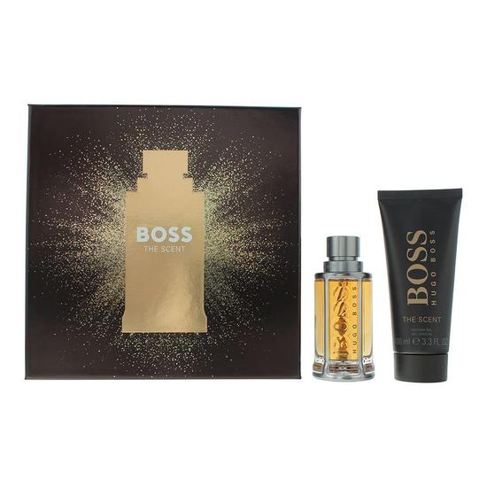 Hugo Boss The Scent Eau De Toilette 50ml + Shower Gel 100ml Gift Set 50ml