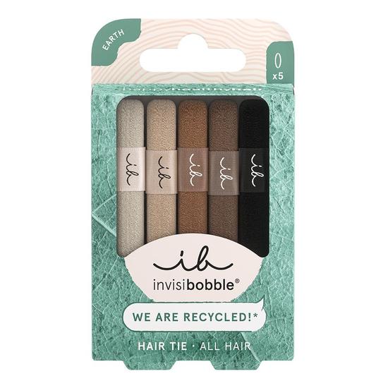 Invisibobble Mocha Hair Ties Pack Of 5