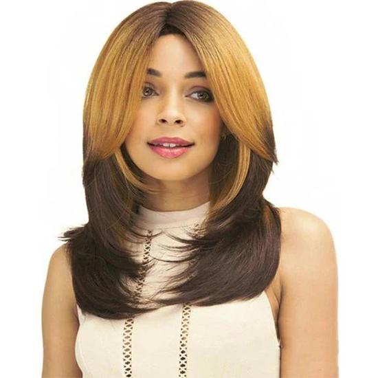 Janet Collection Brazilian Scent Human Hair Samala Lace Wig 1