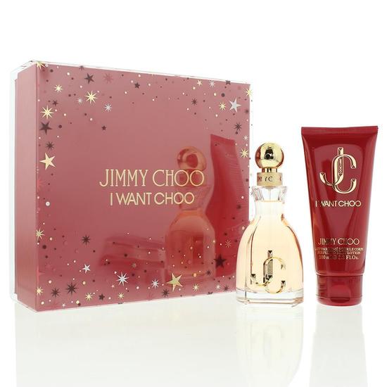Jimmy Choo I Want Choo Eau De Parfum 60ml + Body Lotion 100ml Gift Set