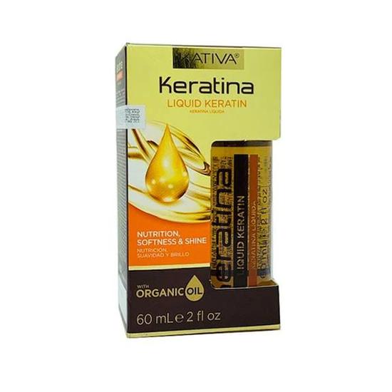 Kativa Keratina Liquid Keratin Organic Oil 60ml