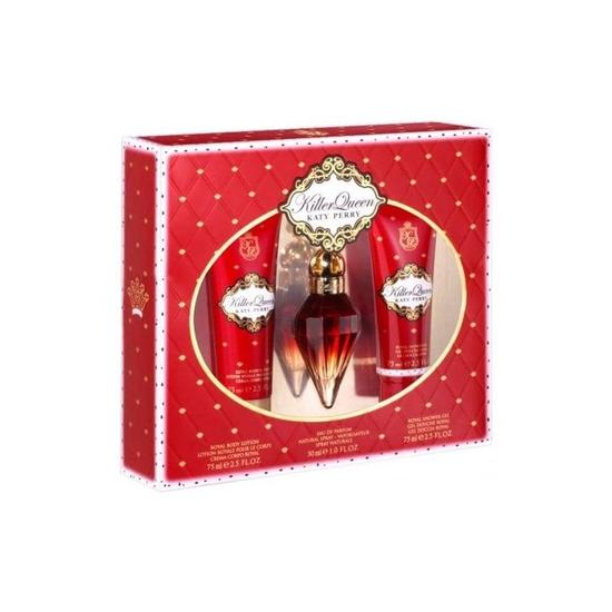 Katy Perry Killer Queen Perfume Gift Set With Body Lotion & Shower Gel