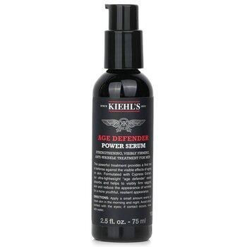Kiehl's Age Defender Power Serum Strengthening, Visibly Firming, Anti-Wrinkle Treatment For Men