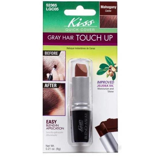 Kiss New York Quick Cover Grey Hair Touch Up 6g / Mahogany