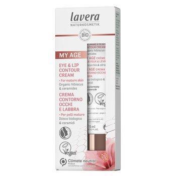Lavera My Age Eye & Lip Contour Cream With Organic Hibiscus & Ceramides For Mature Skin 15ml