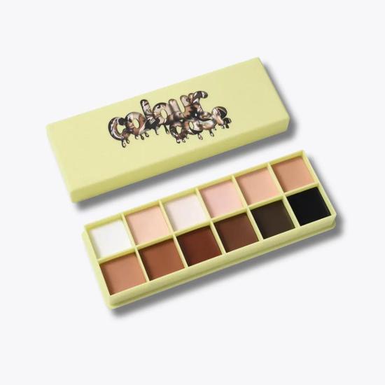 Made By Mitchell Colour Case Cosmetic Palette & Brush Set The Essentials