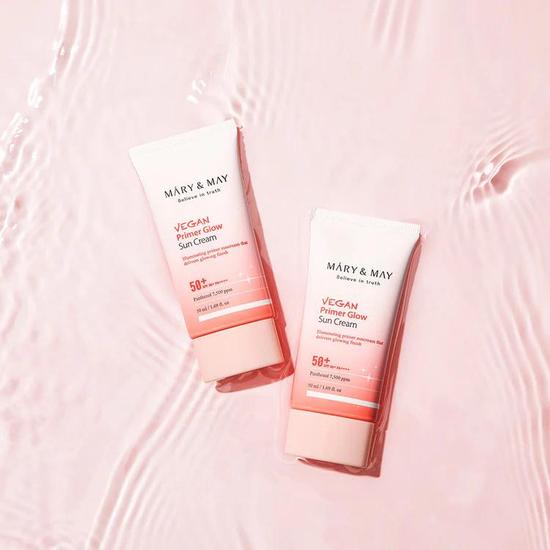 Mary & May Vegan Primer Glow Sun Cream SPF 50+ 50ml