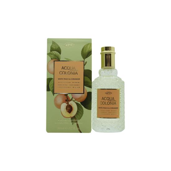Maurer and Wirtz 4711 Acqua Colonia White Peach & Coriander Eau De Cologne 50ml