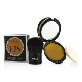 Menaji HDPV Anti-Shine Sunless Tan Kit: HDPV Anti-Shine Powder T + Deluxe Kabuki Brush 1pc