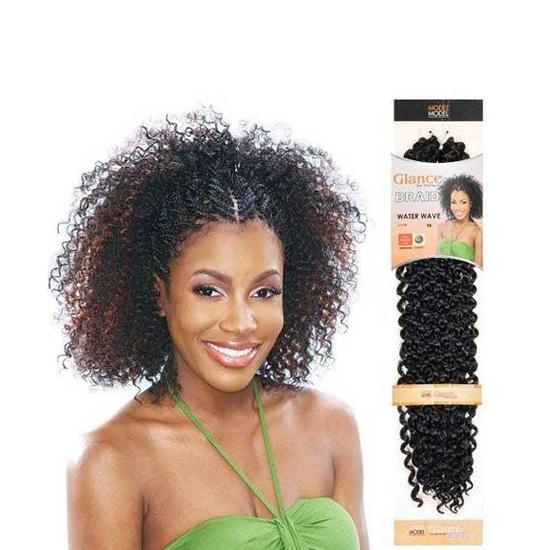 Model Model Glance Synthetic Water Wave Braid 1