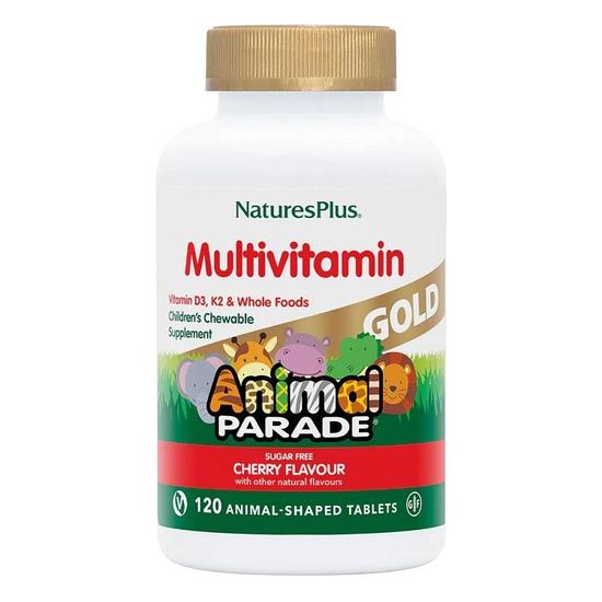 Nature's Plus Natures Plus Animal Parade Gold Chewable Multi Cherry Flavour