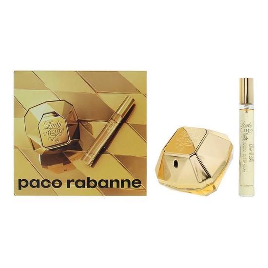 Paco Rabanne Lady Million Eau De Parfum 50ml + Eau De Parfum 10ml Gift Set