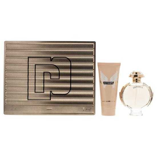 Paco Rabanne Olympea Eau De Parfum 80ml & Sensual Body Lotion 100ml Gift Set