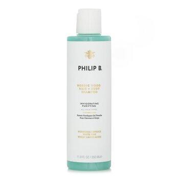 Philip B Nordic Wood Hair + Body Shampoo 350ml