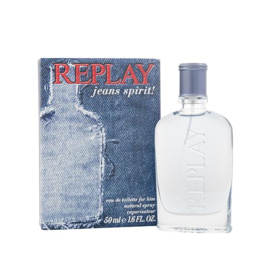 Replay Jeans Spirit! For Him Eau De Toilette 50ml