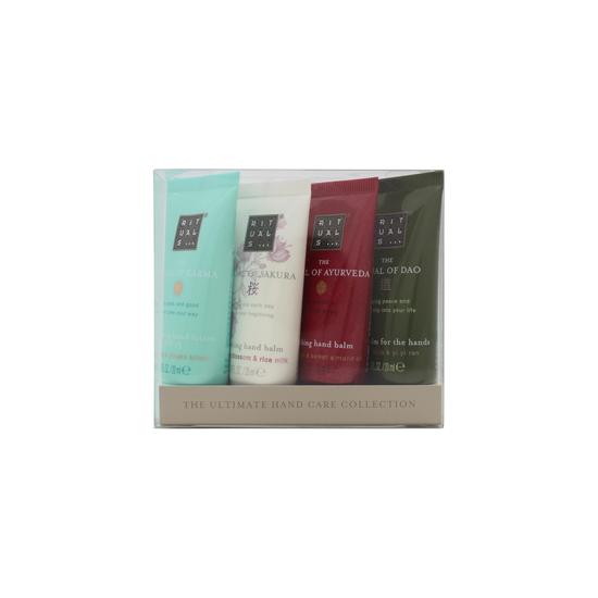 Rituals The Ultimate Handcare Collection Hand Balm Gift Set 30ml Mehr + 30ml Sakura + 30ml Ayurveda + 30ml Jing
