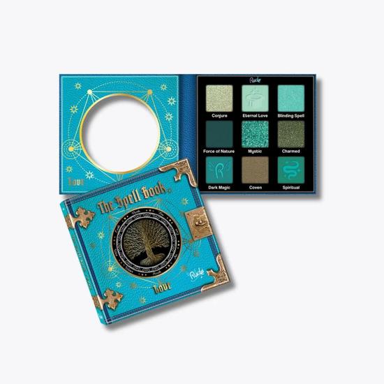 RUDE COSMETICS The Spell Book Smooth & Blendable Eyeshadow Palette Love