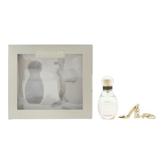 Sarah Jessica Parker Lovely Eau De Parfum + Gold Shoe Key Ring