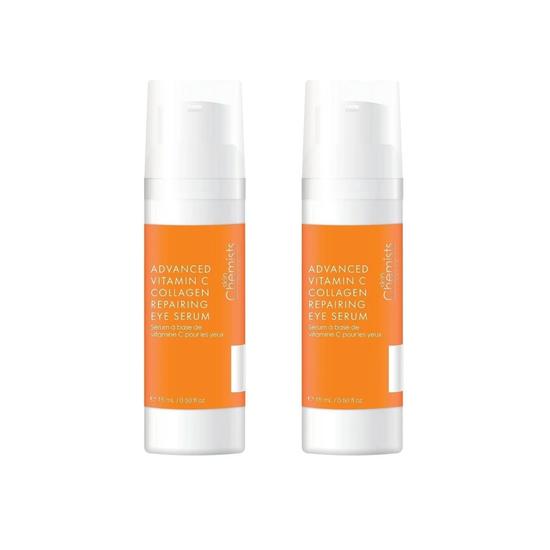 skinChemists Advanced Vitamin C Collagen Repairing Eye Serum Twin Value Savings Pack