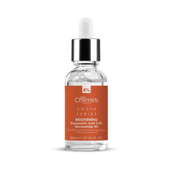skinChemists Youth Series Tranexamic Acid 2.5%, Niacinamide 4% Brightening Serum