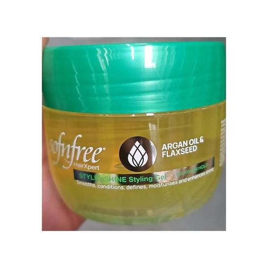 Sofn'Free Argan Oil & Flaxseed Styling Gel