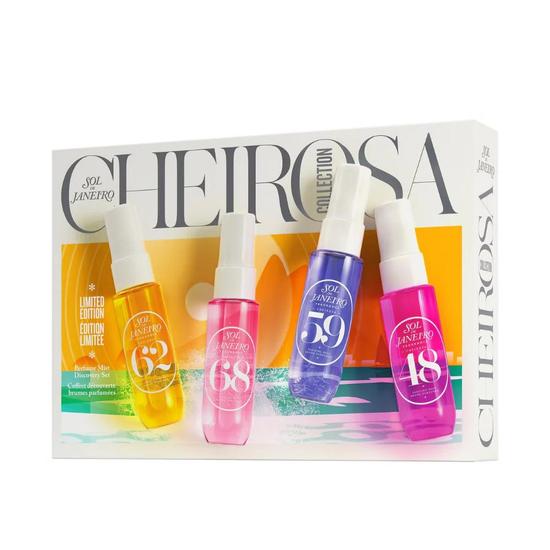 Sol de Janeiro Limited Edition Cheirosa Perfume Mist Discovery Fragrance Gift Set 62 + 68 + 59 + 76 4 x 30ml