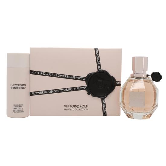 VIKTOR&ROLF Flowerbomb Gift Set Flowerbomb Eau De Parfum + 7ml Flowerbomb Ruby Orchid Eau De Parfum + 7ml Flowerbomb Tiger Lily Eau De Parfum