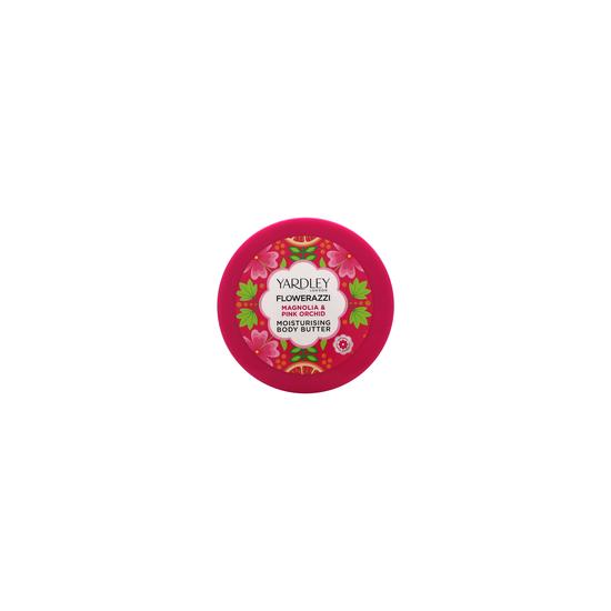 Yardley Flowerazzi Magnolia & Pink Orchid Body Butter 200ml