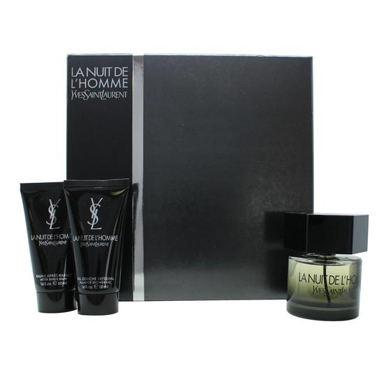 Yves Saint Laurent La Nuit De L'Homme Gift Set 100ml Eau De Toilette + Shower Gel