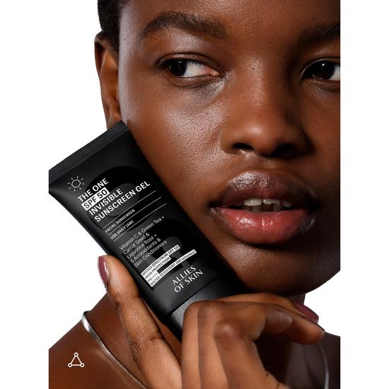 Allies of Skin THE ONE SPF 50 Vitamin C & Green Tea Invisible Gel 50ml