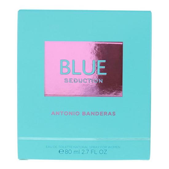 Antonio Banderas Blue Seduction Eau De Toilette 80ml