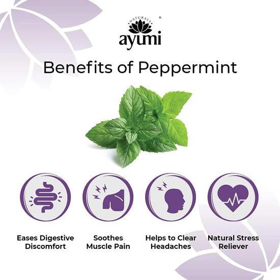 Ayumi Pure Peppermint Essential Oil 15ml