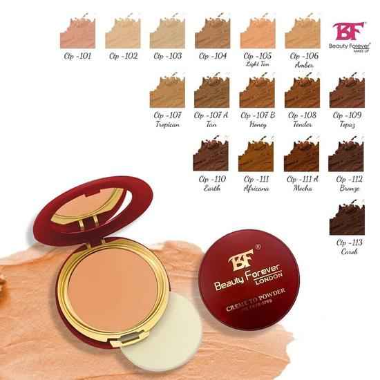 beauty forever Classic Oil Free Creme To Powder SPF 8 107A