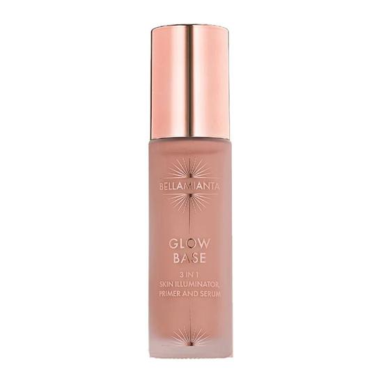 Bellamianta Glow Base 3 In 1 Skin Illuminator, Primer & Serum Champagne Glow
