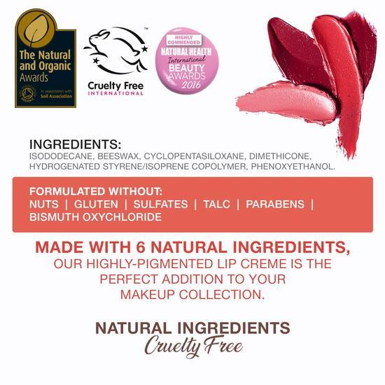 Bellápierre Cosmetics Kiss Proof Lip Creme Hot Head