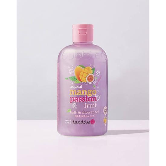 Bubble T Tropical Mango Passion Fruit Bath & Shower Gel 500ml